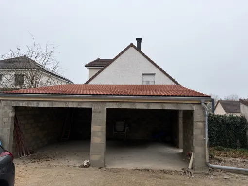 Réalisation d'une toiture de garage à Dole, Dole, Richard Bois & Toit