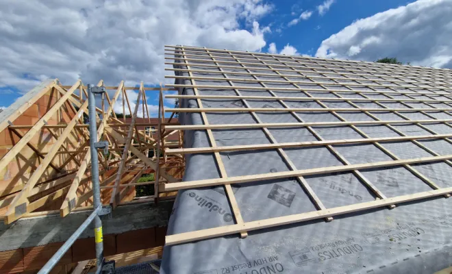 Réalisation du lattage 