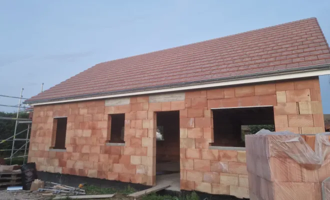 Réalisation de la toiture d'un pavillon neuf à Dole, Dole, Richard Bois & Toit