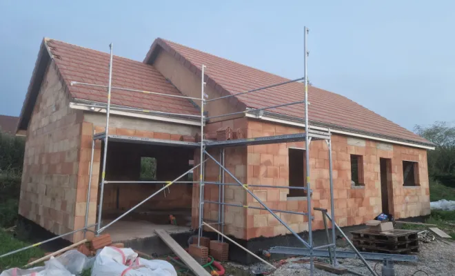 Réalisation de la toiture d'un pavillon neuf à Dole, Dole, Richard Bois & Toit