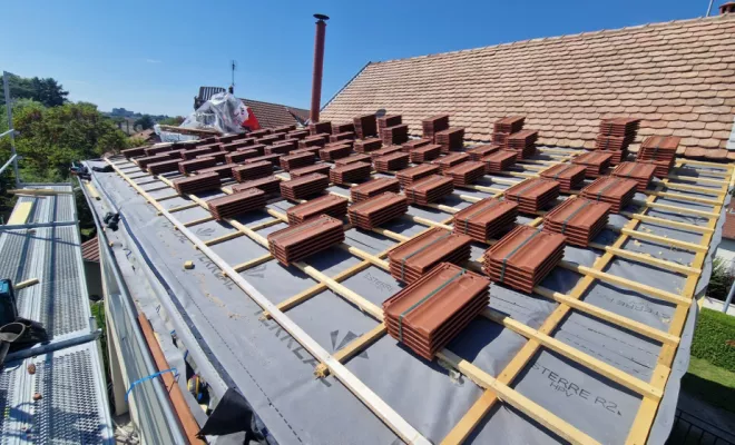 PENDANT - Rénovation de couverture d'extension à Dole