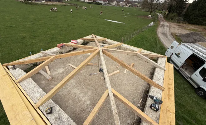 Fabrication de la structure