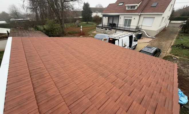 Réalisation d'une toiture de garage à Dole, Dole, Richard Bois & Toit