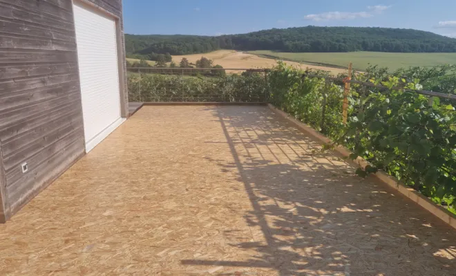 Structure terrasse , Dole, Richard Bois & Toit