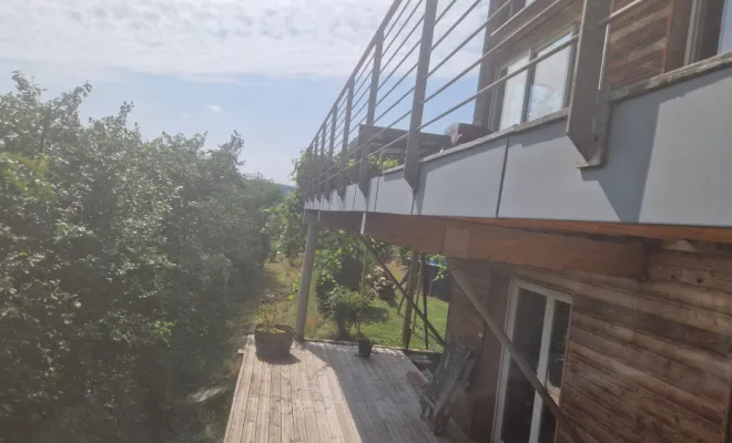 Structure terrasse , Dole, Richard Bois & Toit