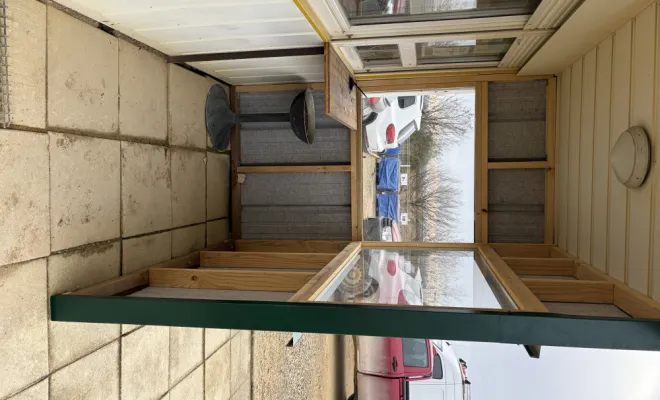 Création d'un bris de vent pour accueil , Dole, Richard Bois & Toit