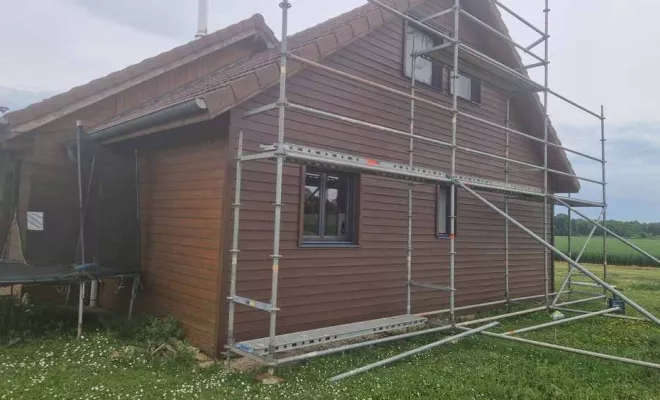 Travaux d'aménagement extérieur bois - Guerpillon, Dole, Richard Bois & Toit