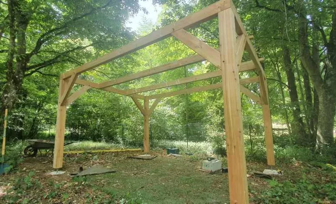 Travaux d'aménagement extérieur bois - Pergola, Dole, Richard Bois & Toit