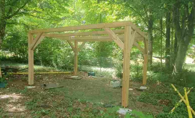 Travaux d'aménagement extérieur bois - Pergola, Dole, Richard Bois & Toit