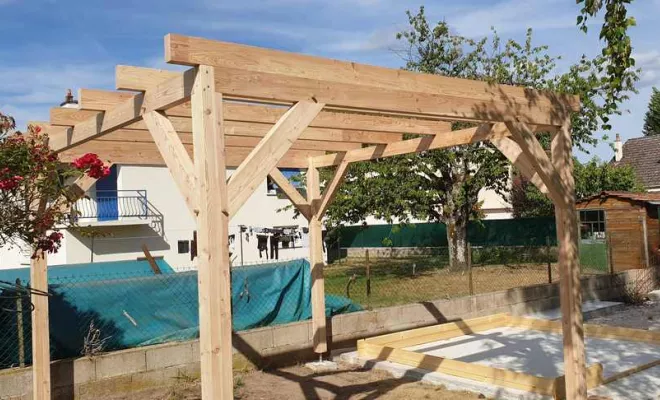 Travaux d'aménagement extérieur bois - Pergola, Dole, Richard Bois & Toit