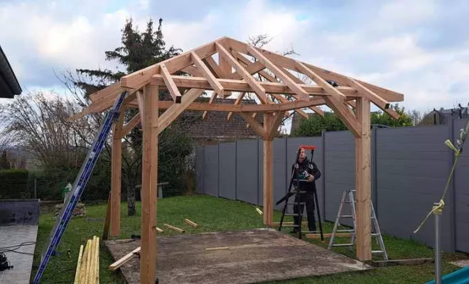 Travaux d'aménagement extérieur bois - Pontailler, Dole, Richard Bois & Toit