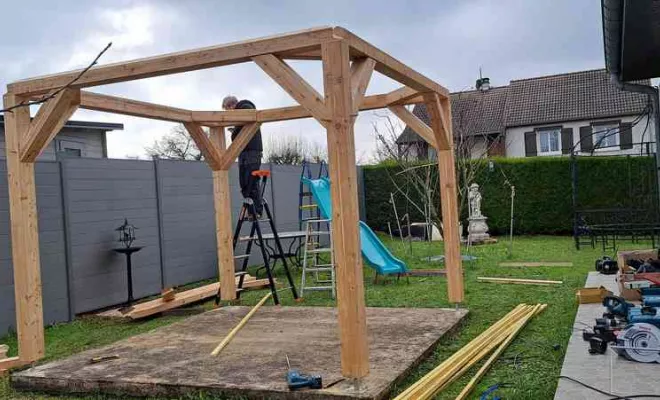 Travaux d'aménagement extérieur bois - Pontailler, Dole, Richard Bois & Toit